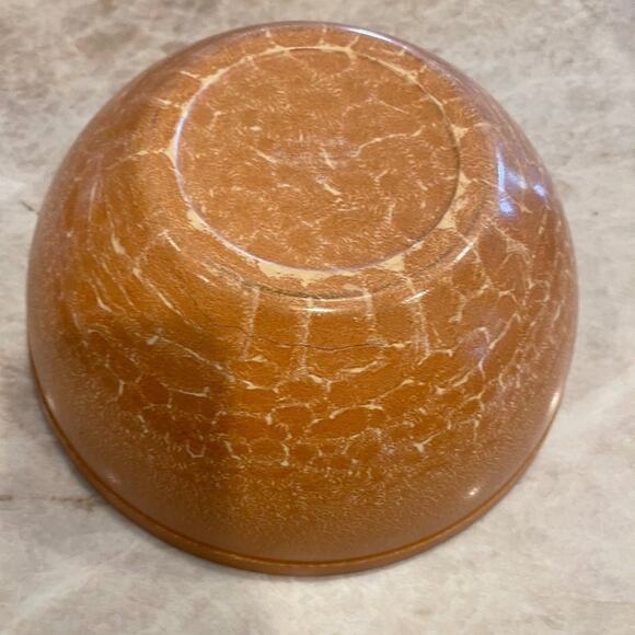 Ellingers agatized wood bowl 10” melamine #23 - Picture 5 of 11